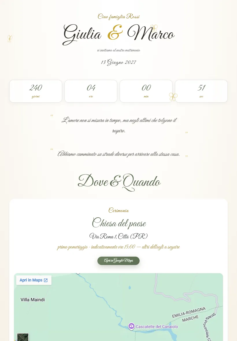 The invitation